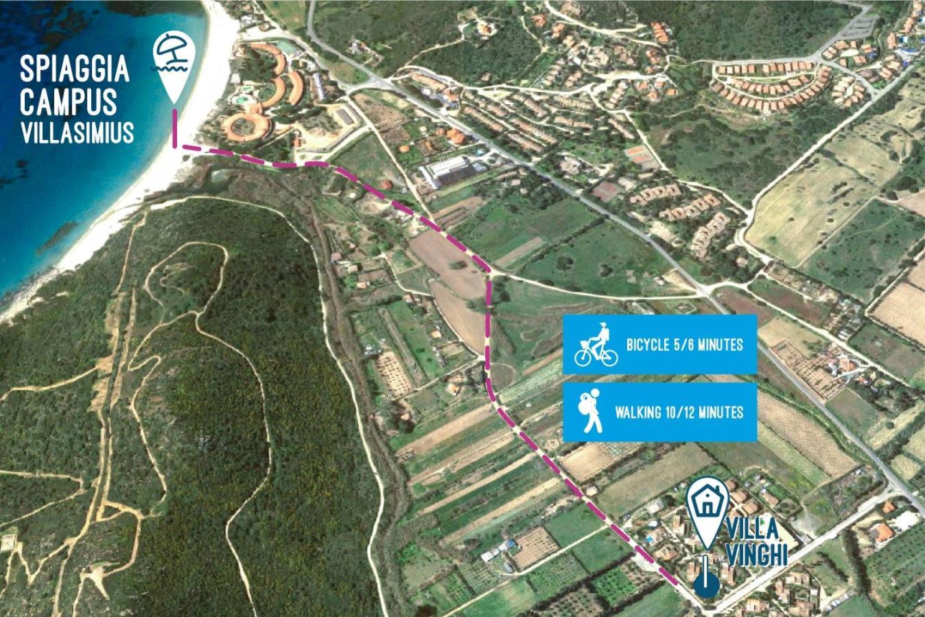 Villa Vinghi - Villasimius Εξωτερικό φωτογραφία